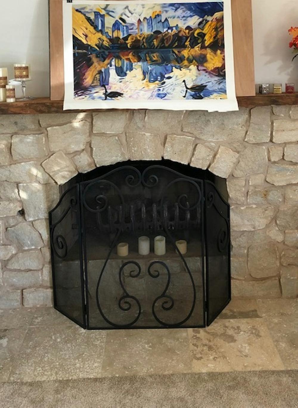 Artist-Rendered Painting