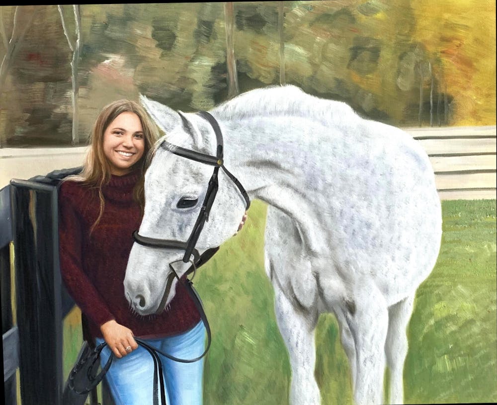 Artist-Rendered Painting