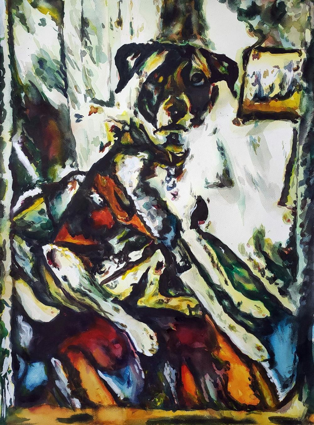 Artist-Rendered Painting