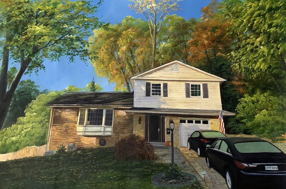 Artist-Rendered Painting