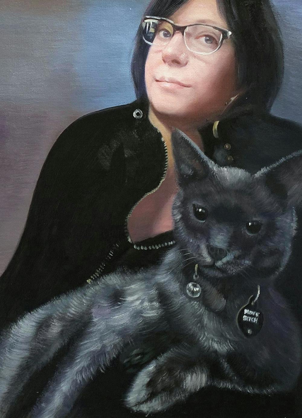 Artist-Rendered Painting