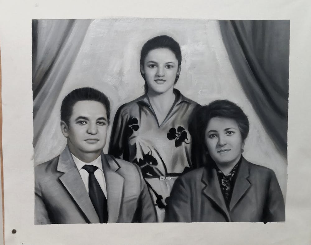 Artist-Rendered Painting