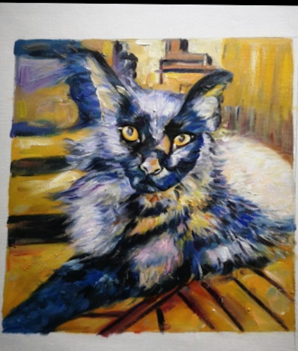 Artist-Rendered Painting