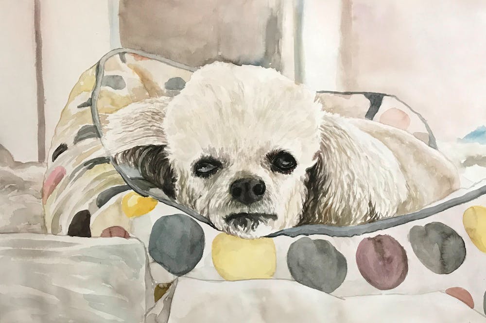 Artist-Rendered Painting