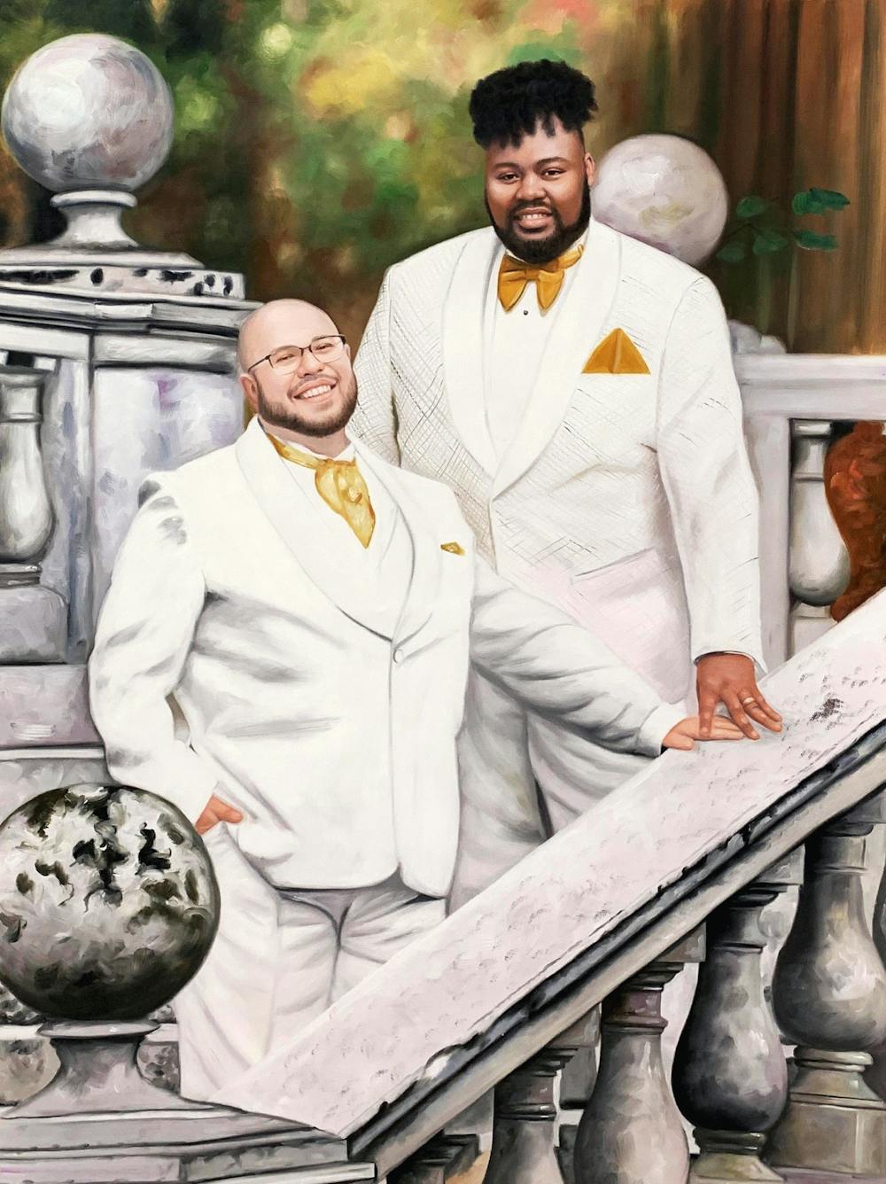 Artist-Rendered Painting