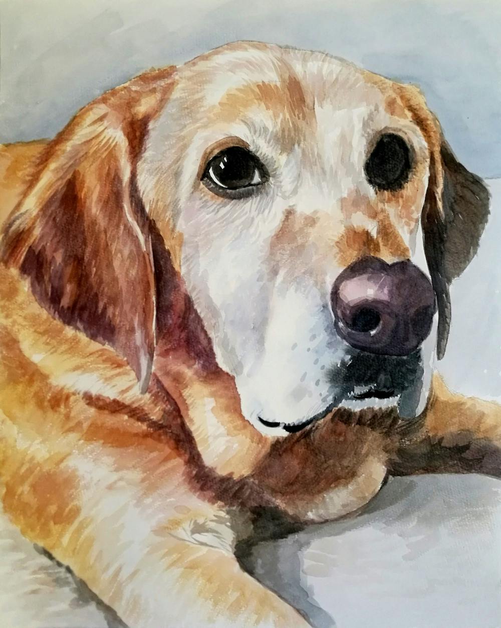 Artist-Rendered Painting