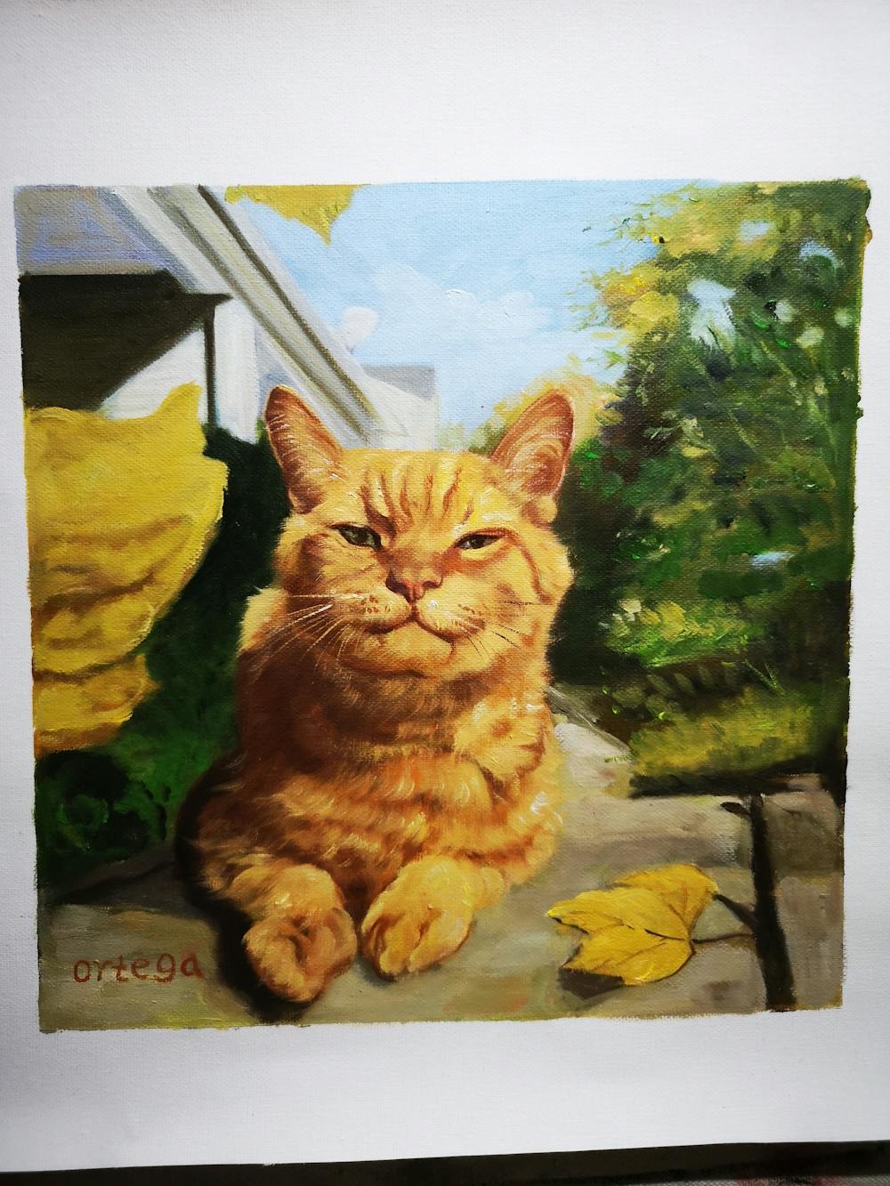 Artist-Rendered Painting