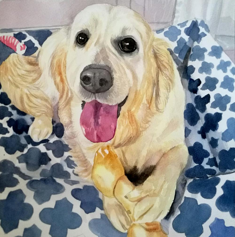 Artist-Rendered Painting