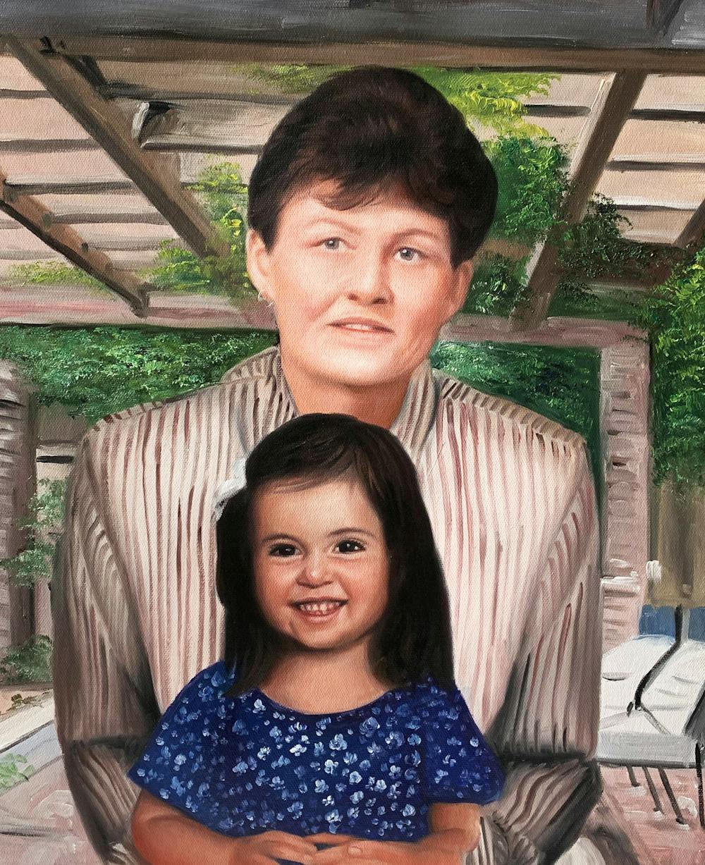 Artist-Rendered Painting