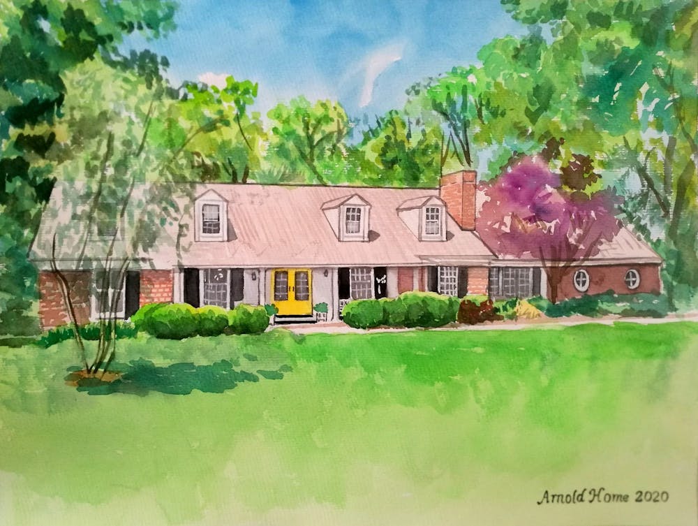 Artist-Rendered Painting