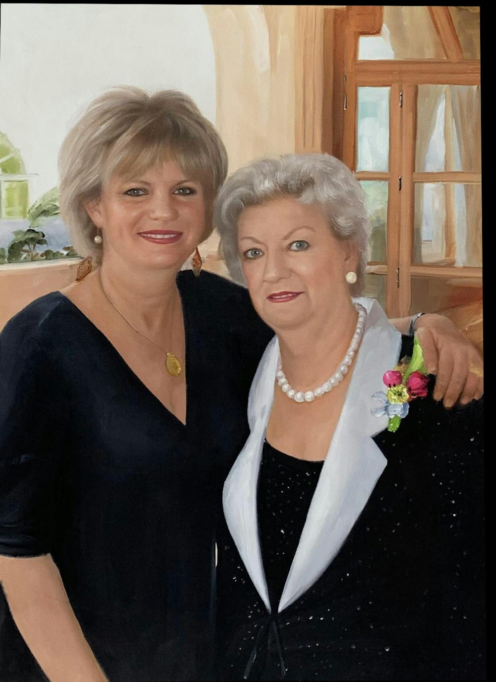 Artist-Rendered Painting