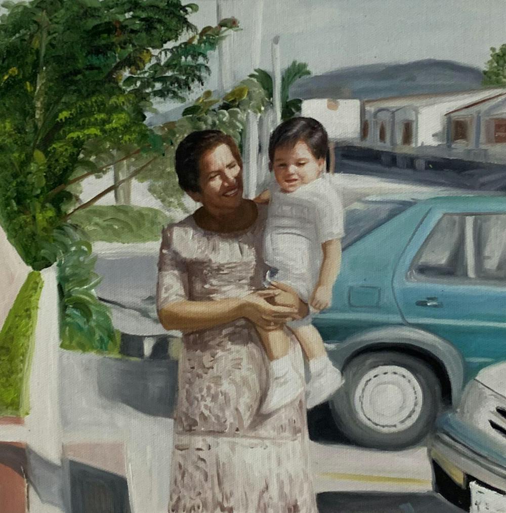 Artist-Rendered Painting