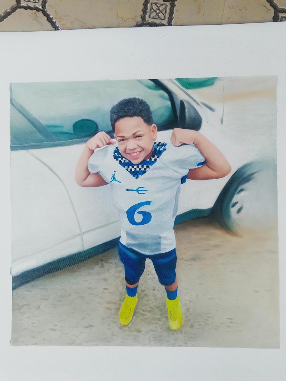 Artist-Rendered Painting