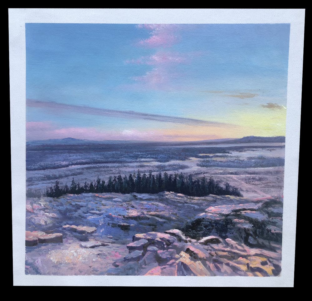 Artist-Rendered Painting