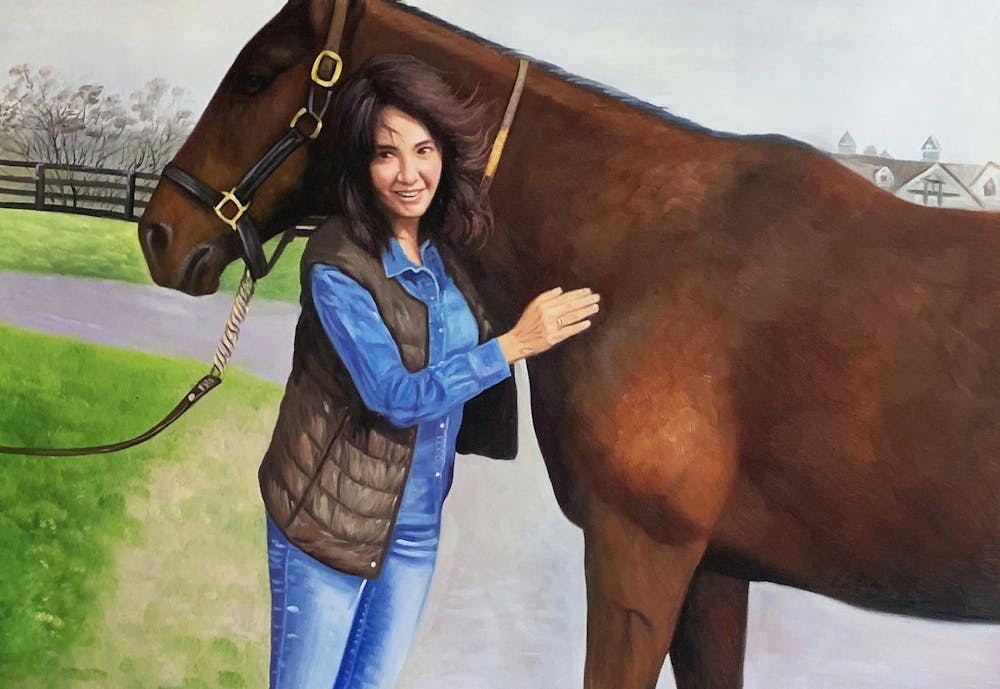 Artist-Rendered Painting