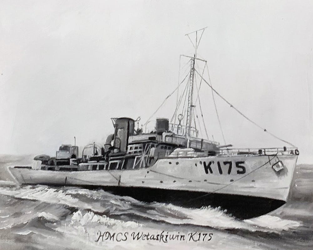 Artist-Rendered Painting