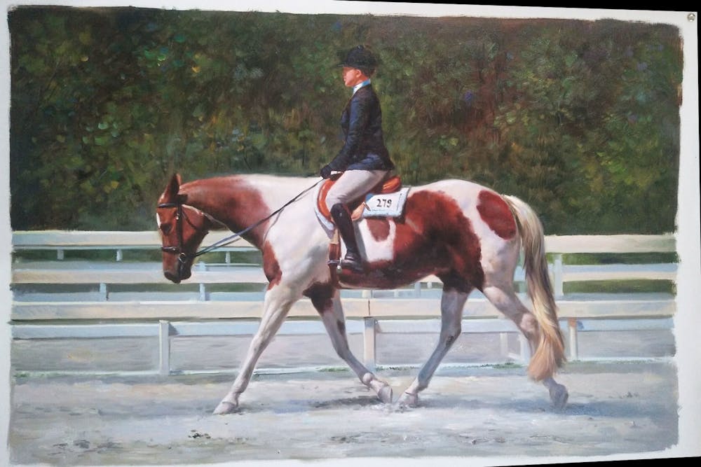 Artist-Rendered Painting