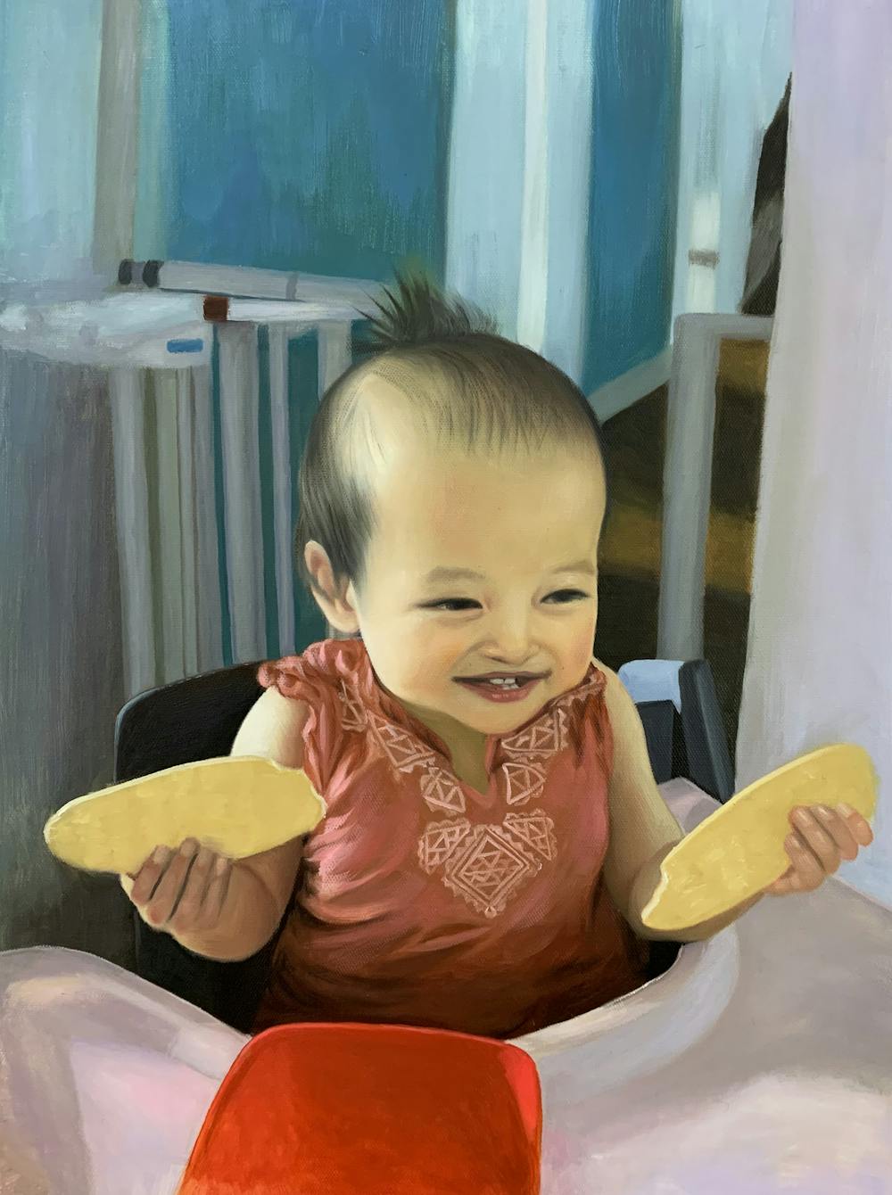 Artist-Rendered Painting