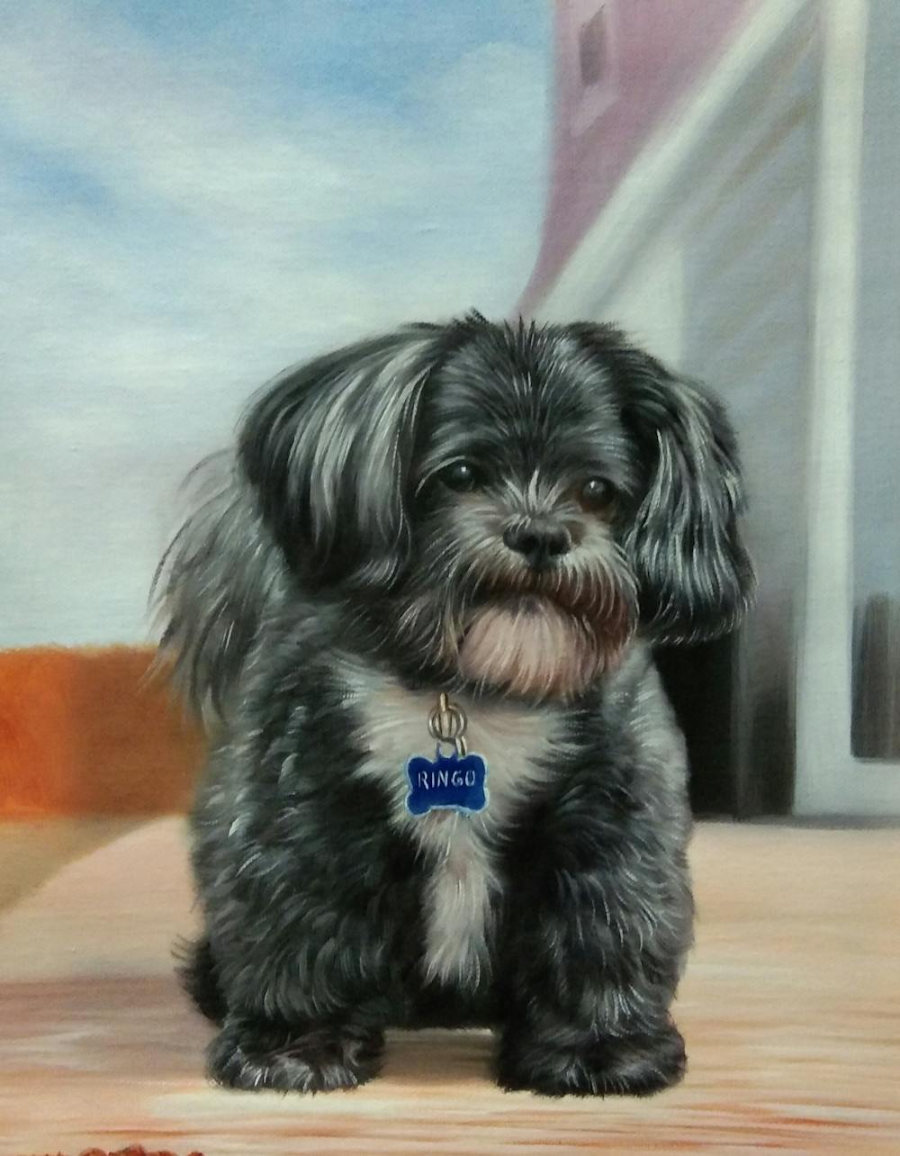 Artist-Rendered Painting