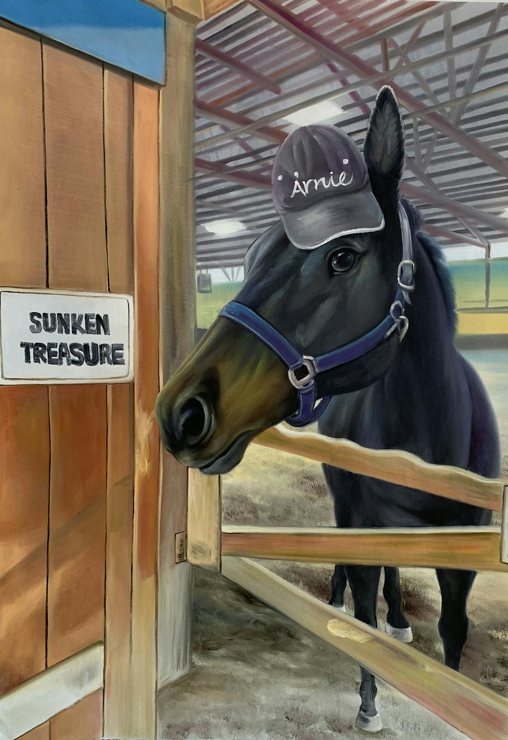 Artist-Rendered Painting