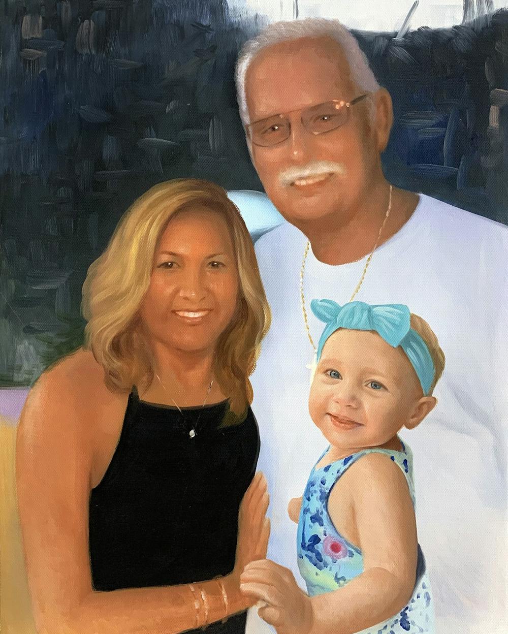 Artist-Rendered Painting