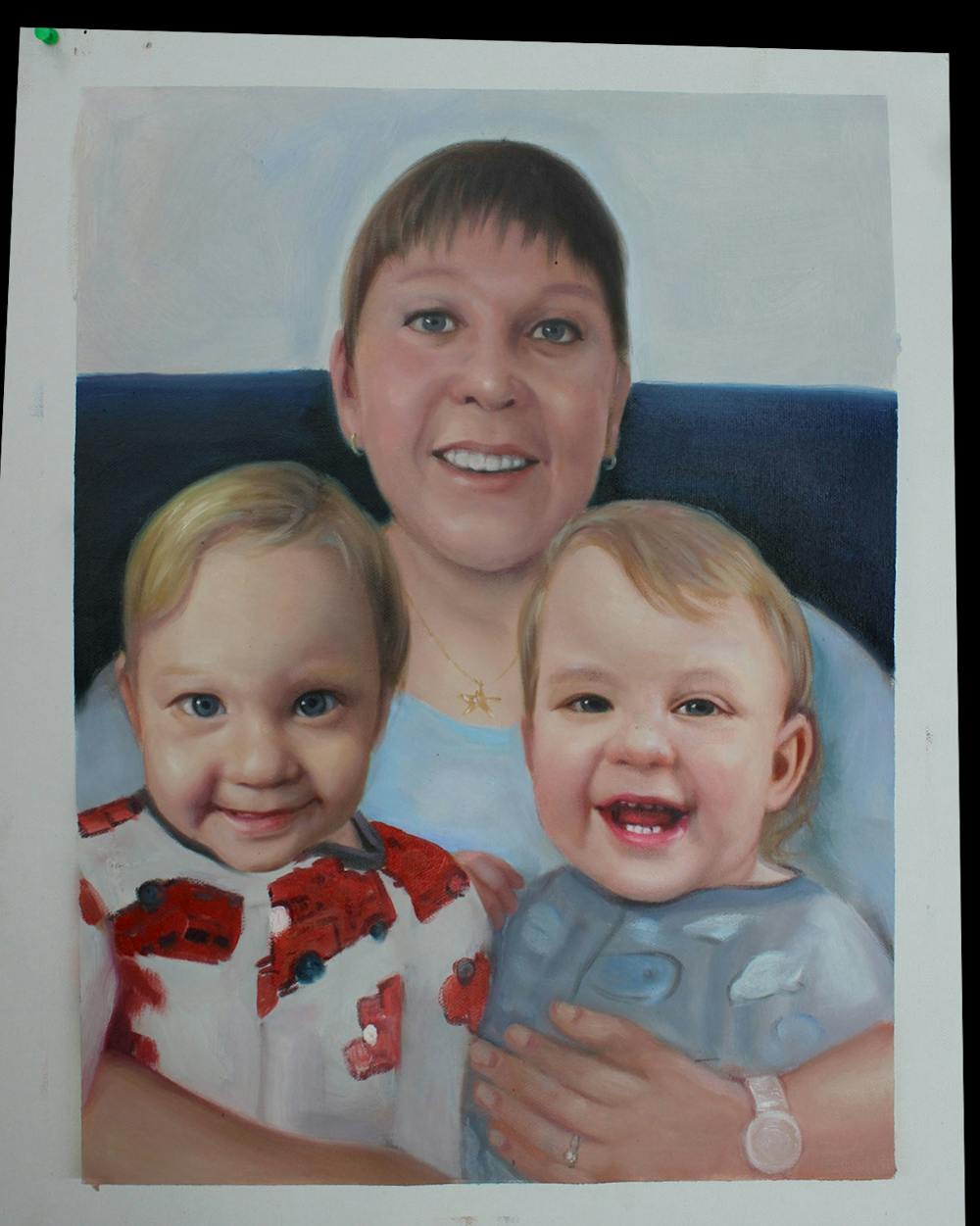 Artist-Rendered Painting