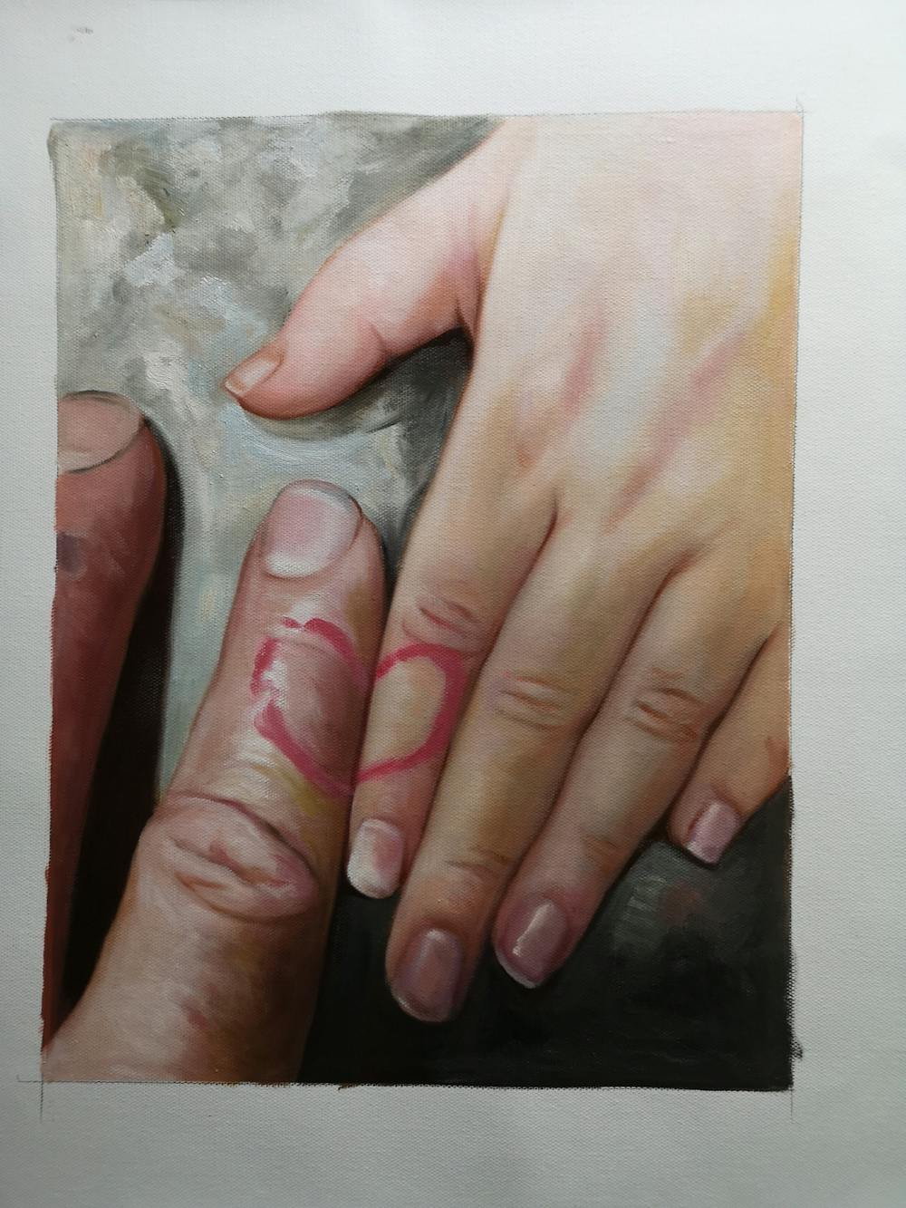 Artist-Rendered Painting