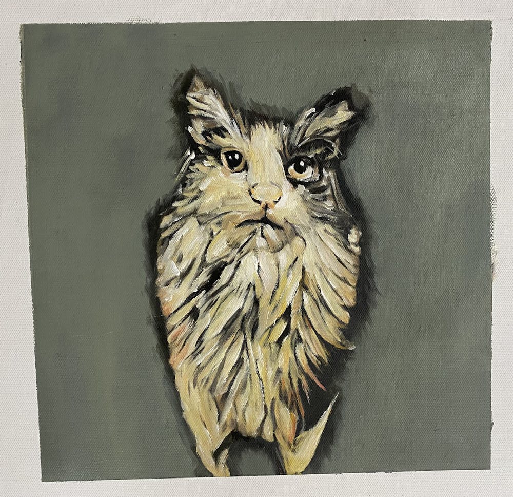 Artist-Rendered Painting