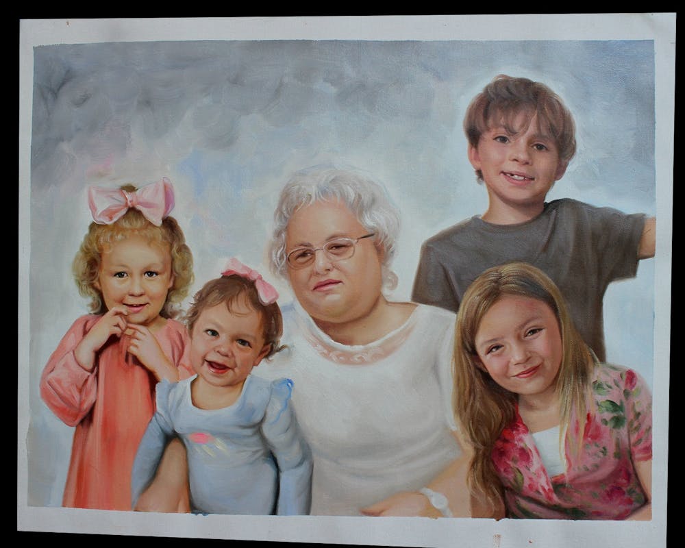 Artist-Rendered Painting