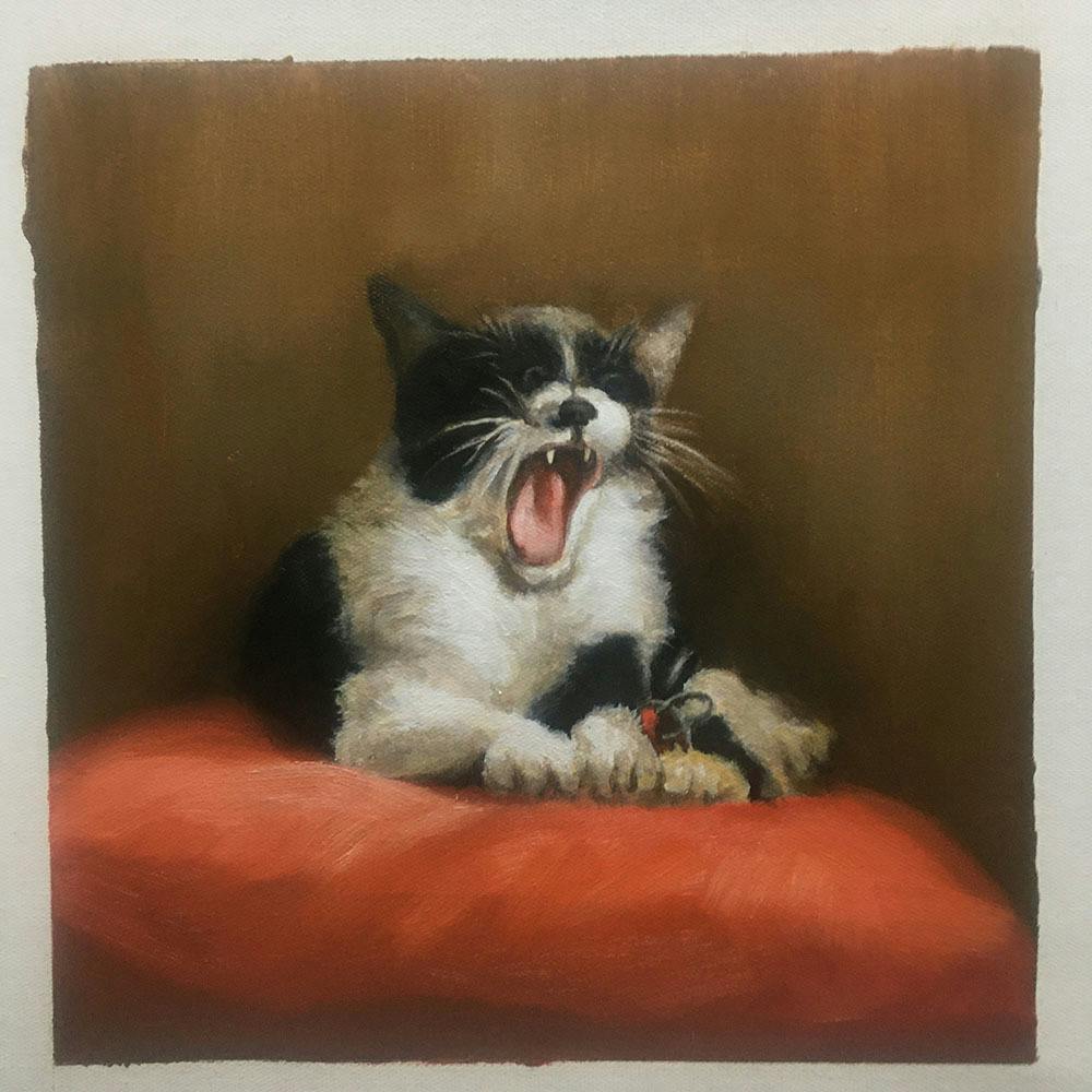 Artist-Rendered Painting