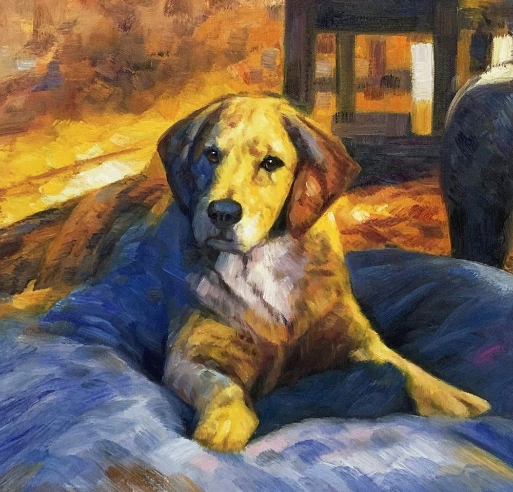 Artist-Rendered Painting