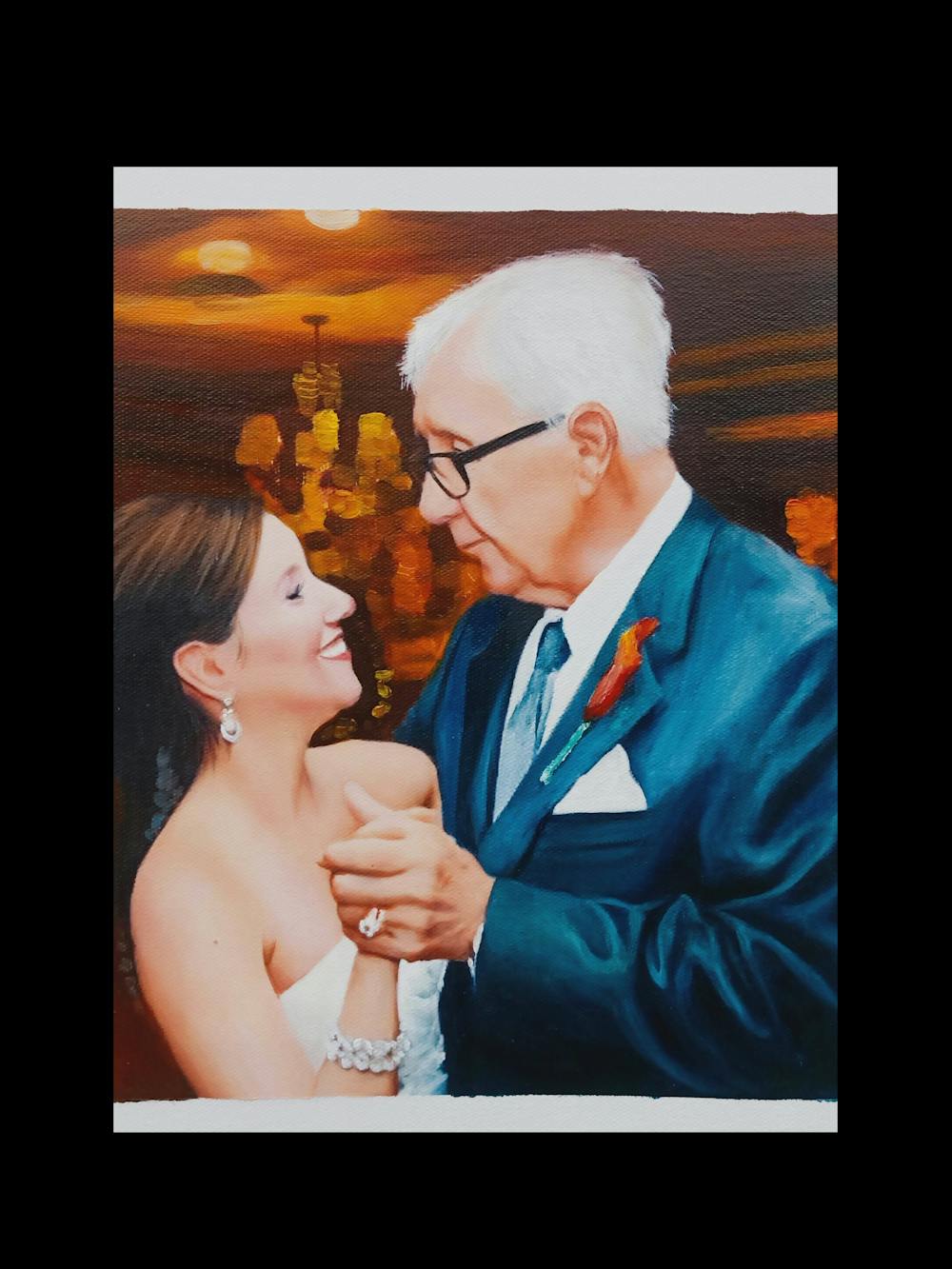 Artist-Rendered Painting