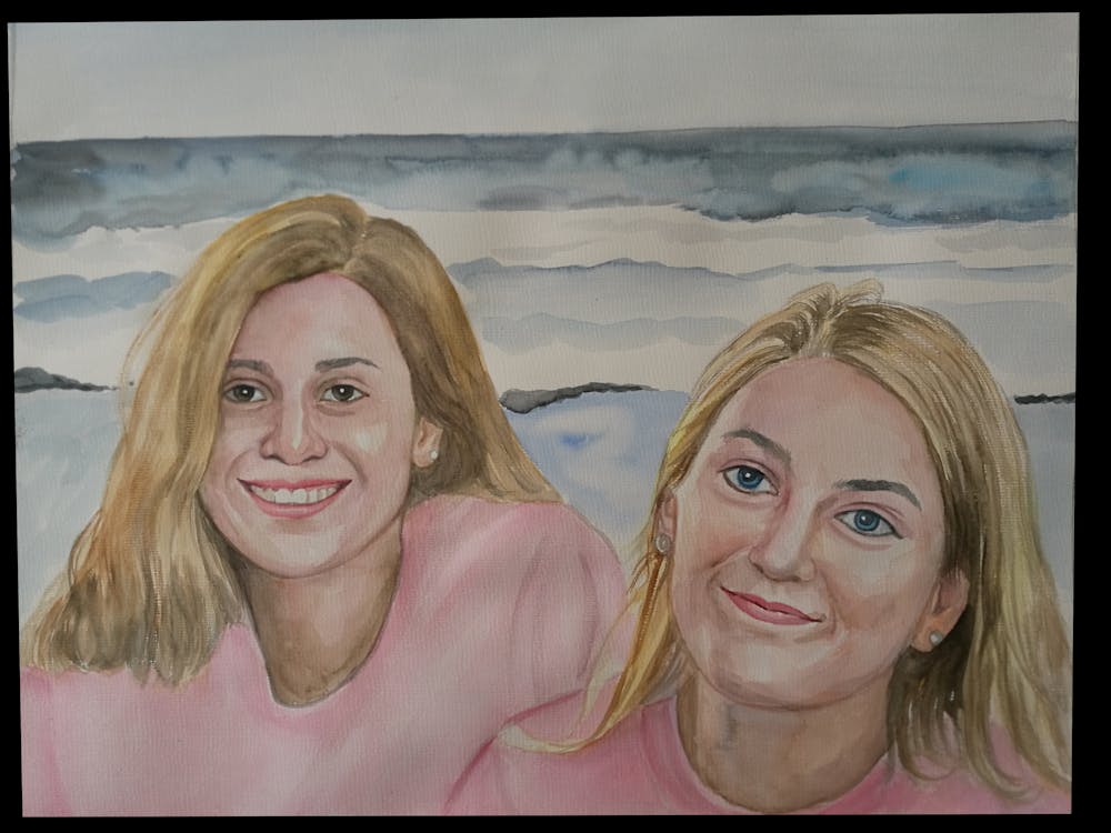 Artist-Rendered Painting