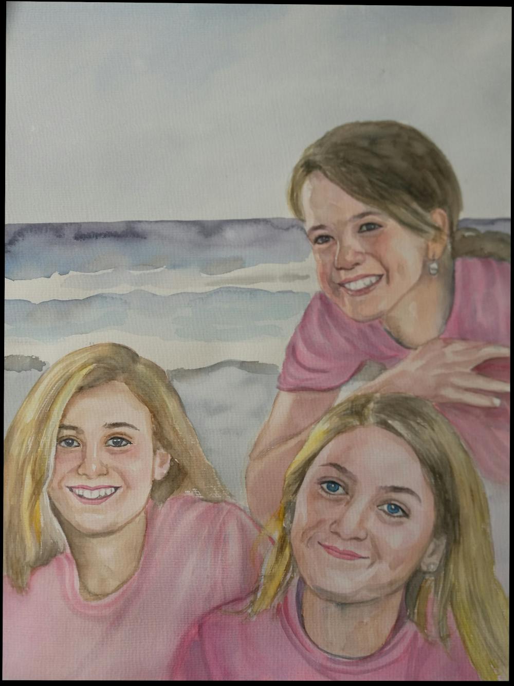 Artist-Rendered Painting