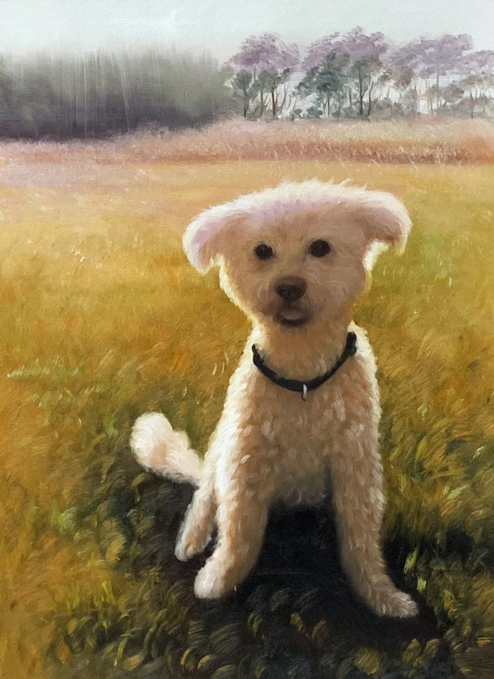 Artist-Rendered Painting