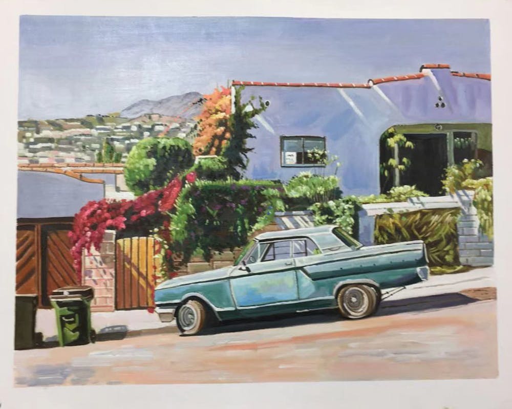 Artist-Rendered Painting