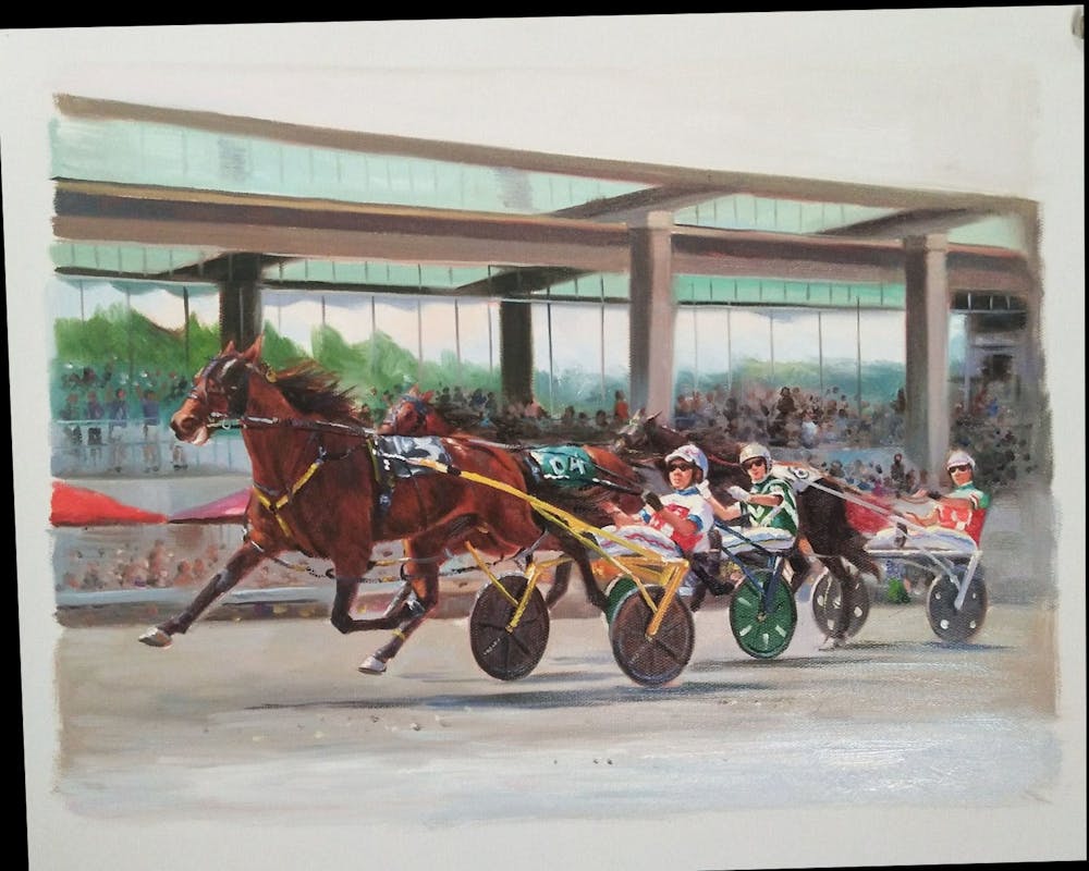 Artist-Rendered Painting