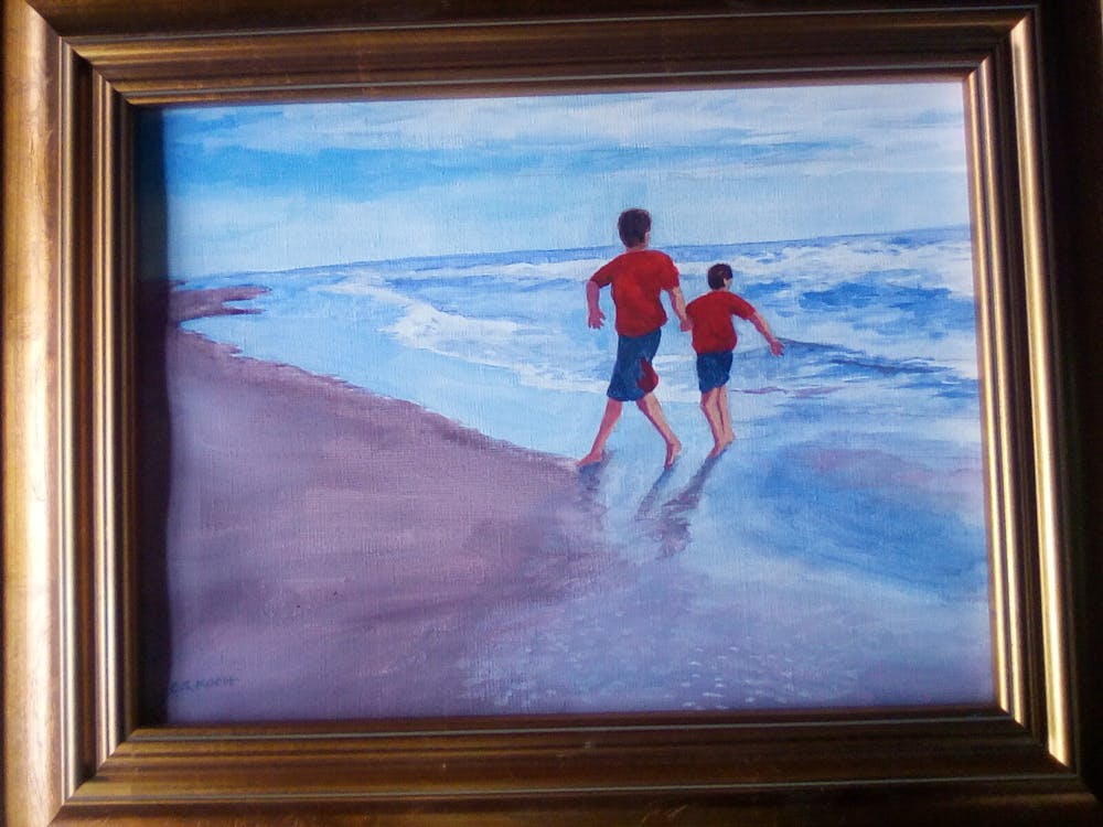 Artist-Rendered Painting