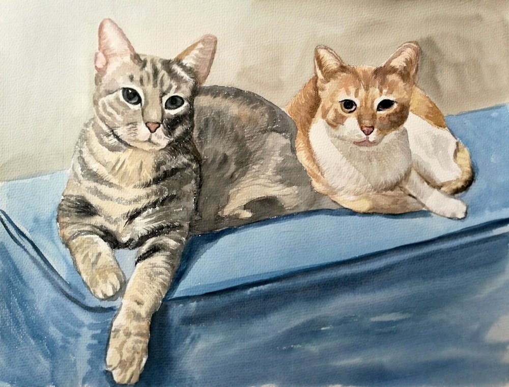 Artist-Rendered Painting