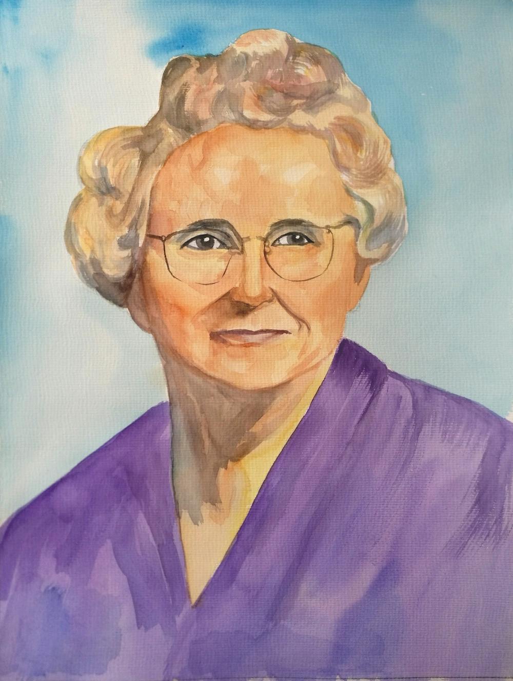 Artist-Rendered Painting