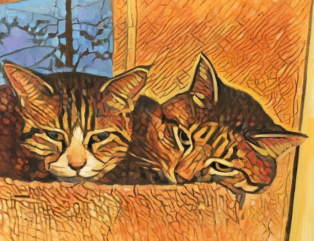 Artist-Rendered Painting