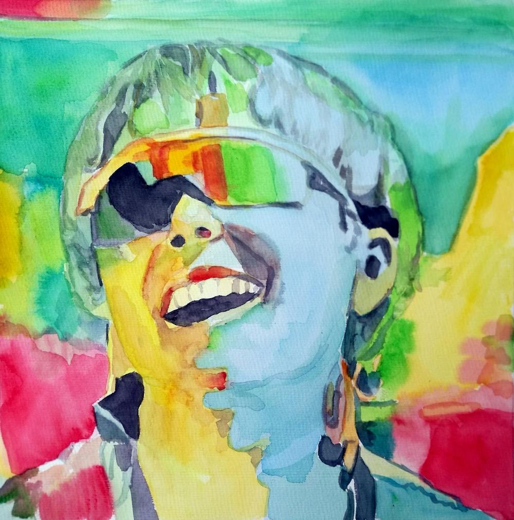 Artist-Rendered Painting