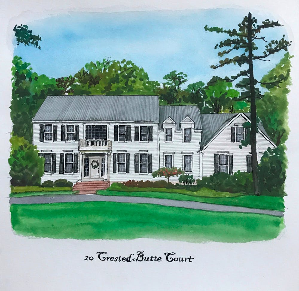 Artist-Rendered Painting