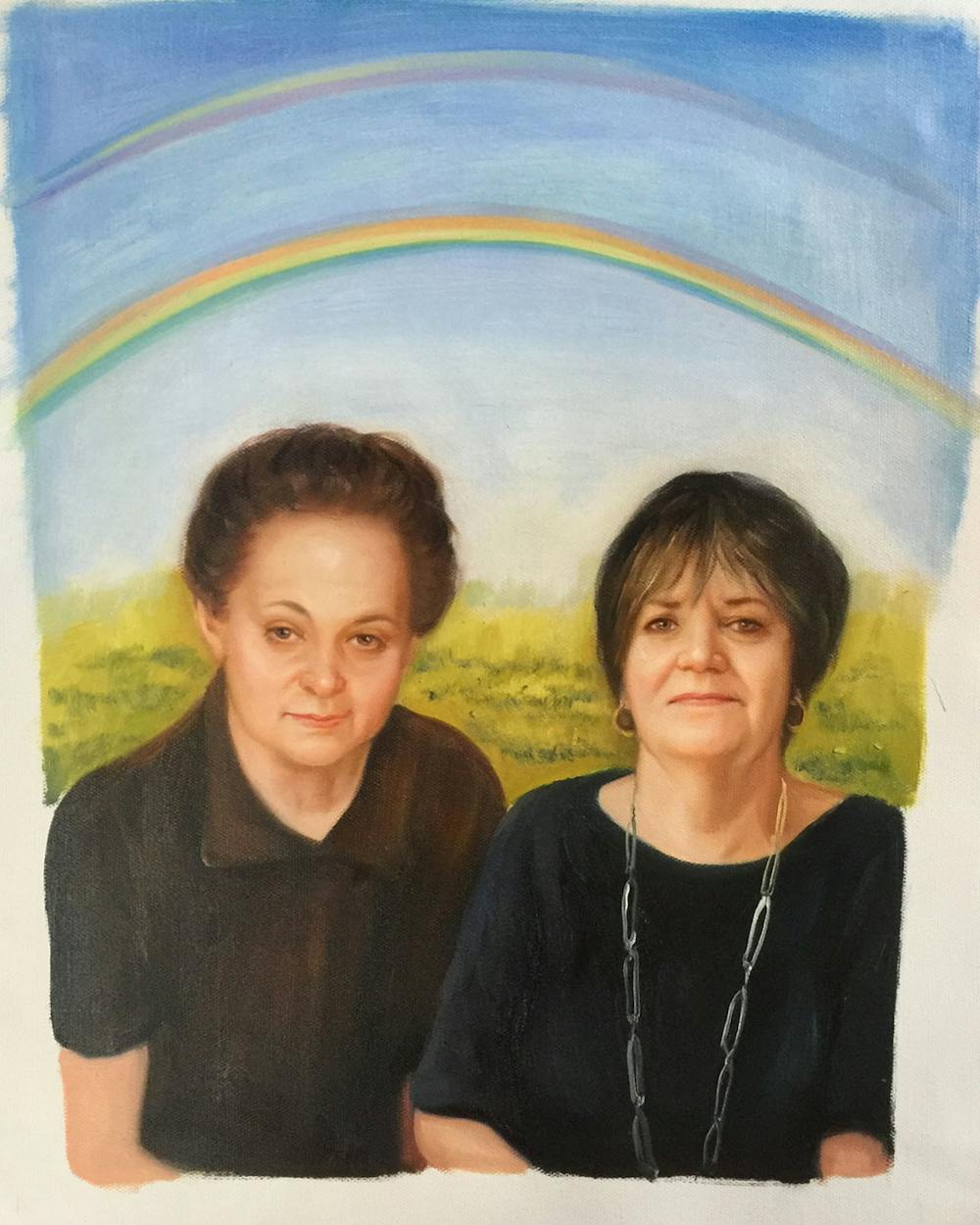 Artist-Rendered Painting