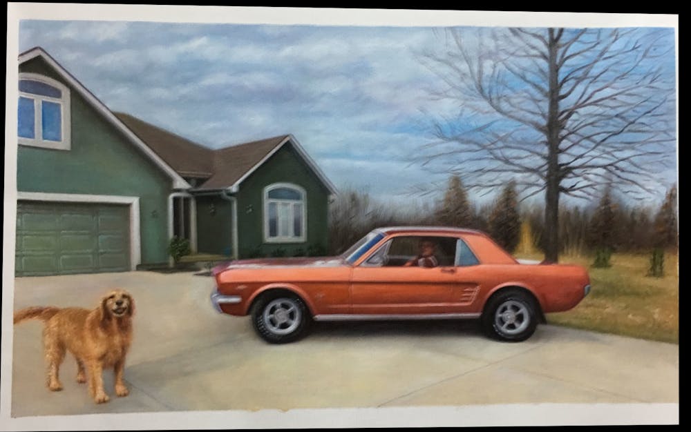 Artist-Rendered Painting