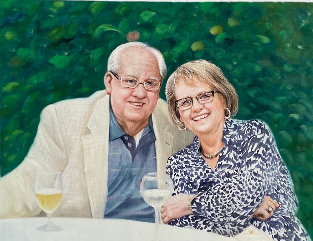 Artist-Rendered Painting