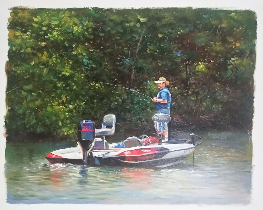 Artist-Rendered Painting