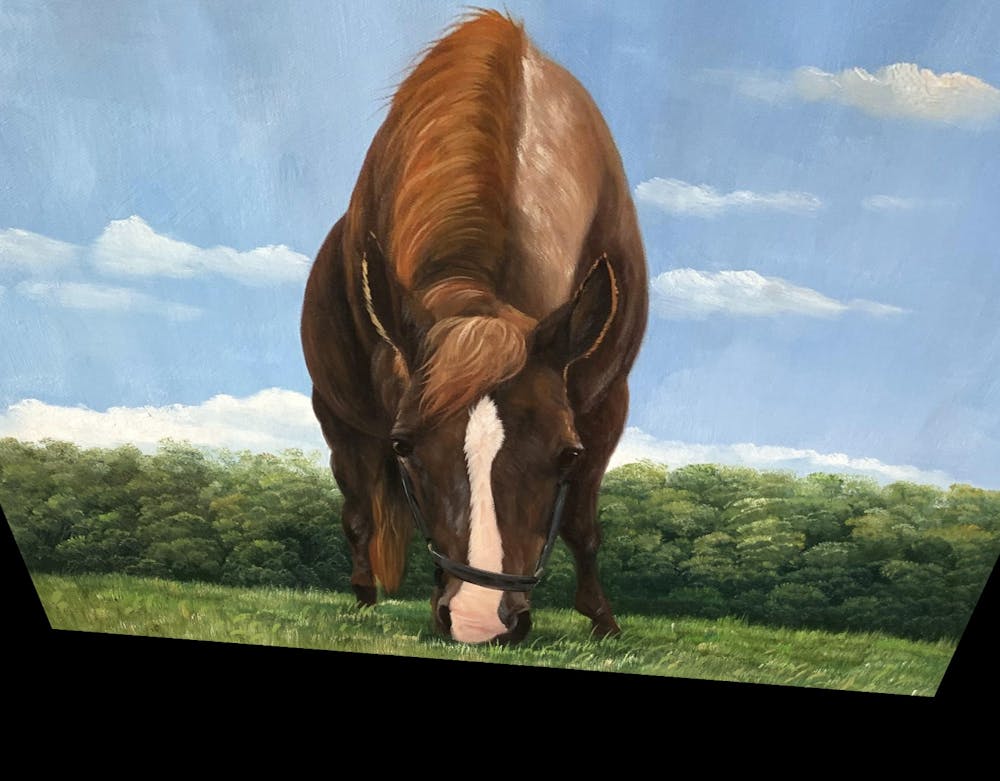 Artist-Rendered Painting