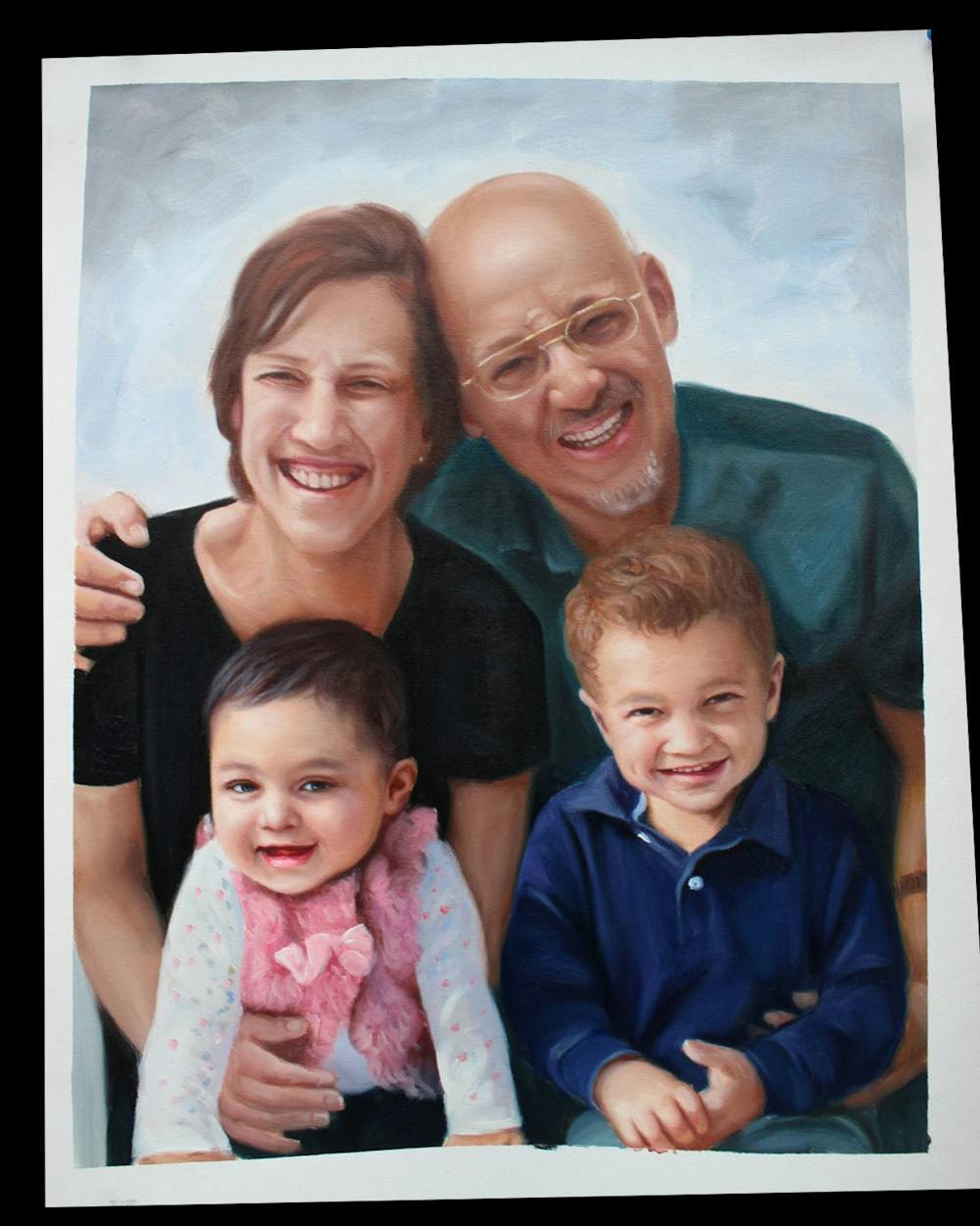 Artist-Rendered Painting