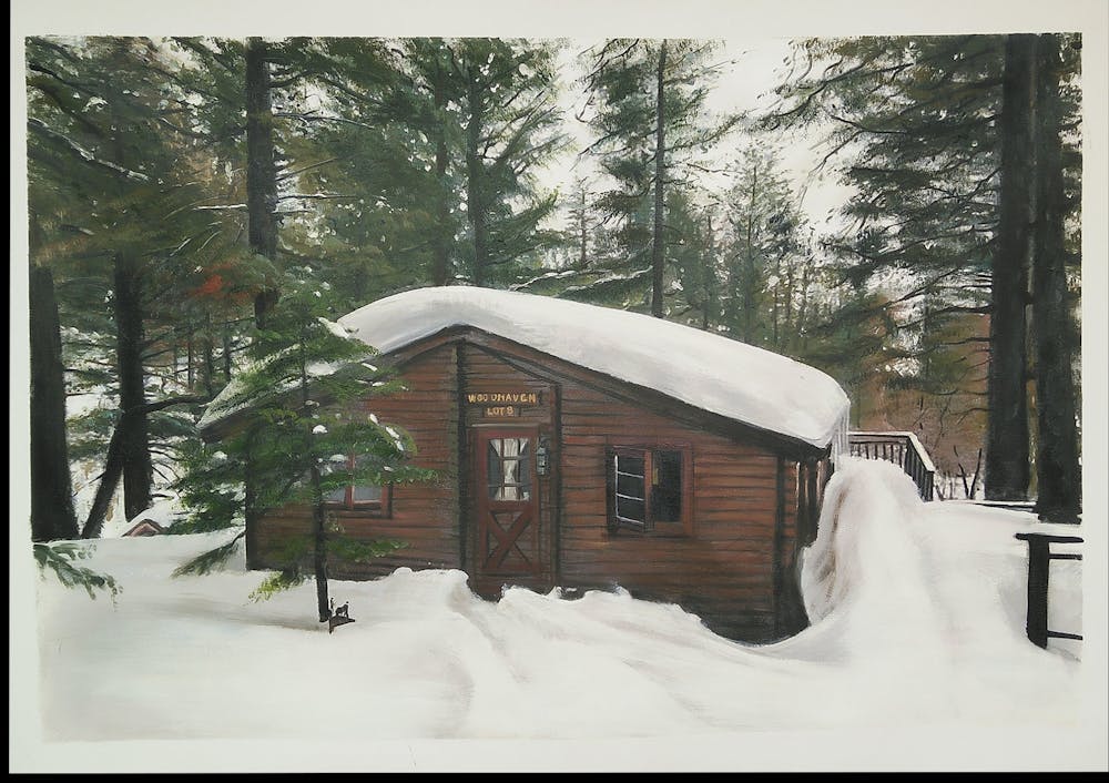 Artist-Rendered Painting